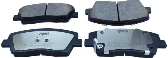 Brake Pad Set, disc brake QUARO SILVER CERAMIC QP0246C