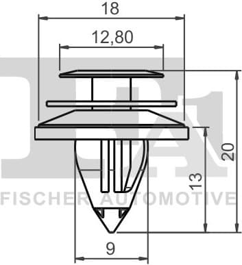 Clip, trim/protection strip 75-40005.25 - image 2