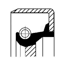 Sear gear box input shaft 120 17369B