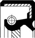 Seal crankshaft rear 190 16503B