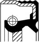 Seal crankshaft front 120 14700B