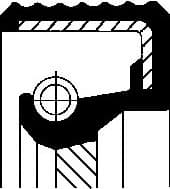 Seal differential-shaft 200 26877B