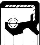Seal differential-shaft 190 16578B
