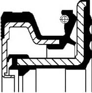 Seal differential-shaft 120 15793B