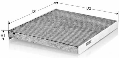 Filter cabin LAK1173