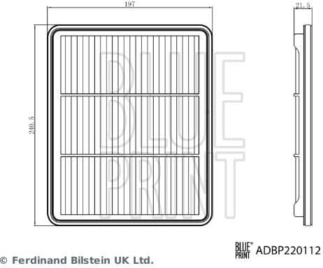 Air Filter ADBP220112 - image 3
