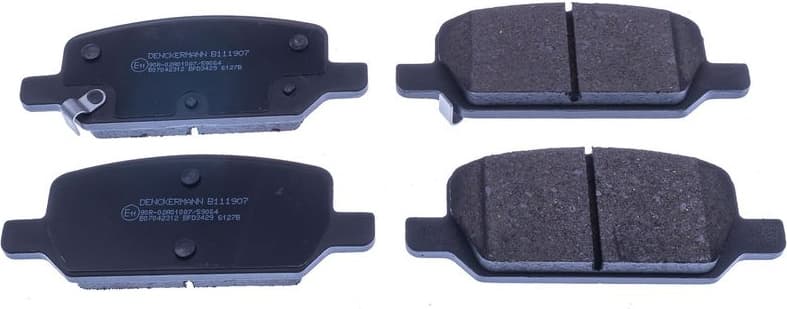 Brake Pad Set, disc brake B111907
