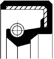 Shaft Seal, water pump shaft 12000017B - image 2