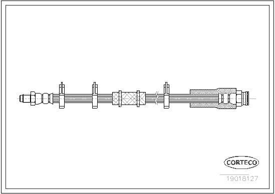 Brake Hose 19018127 - image 2