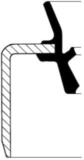 Shaft Seal, wheel hub 49378518 - image 2