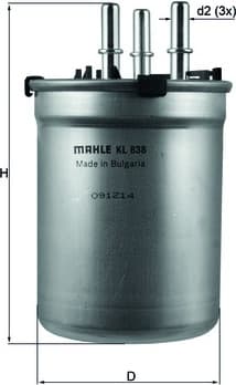 Filter diesel fuel KL838