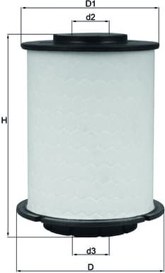 Filter diesel fuel KX404D - image 4