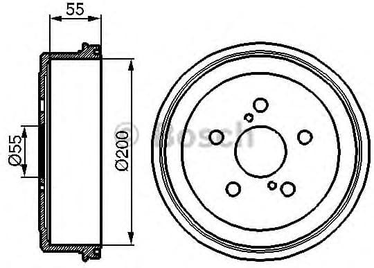 Brake Drum 0986477139
