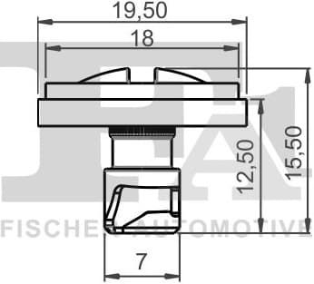 Clip, trim/protection strip 11-40089.5 - image 2