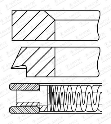 Piston Ring Set 08-424607-00