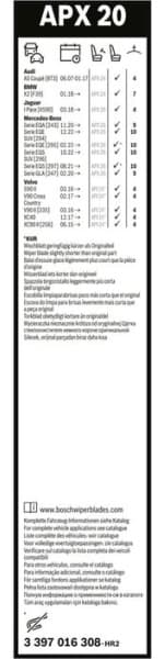 Wiper Blade Aerotwin Plus 3 397 016 308 - image 3