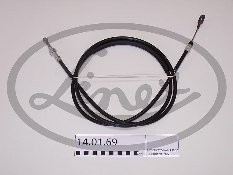 Cable Pull, parking brake 14.01.69