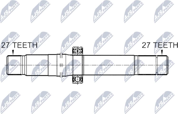 Drive Shaft NWP-ME-003