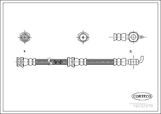 Brake Hose 19032976 - image 3