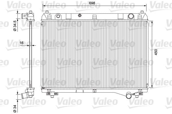 Radiator, engine cooling 701722 - image 2