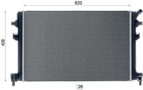 Radiator, engine cooling BEHR CR 959 000S - image 9