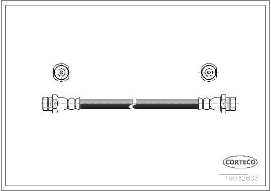 Brake Hose 19032806 - image 2