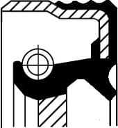 Shaft Seal, manual transmission 19037304B - image 2