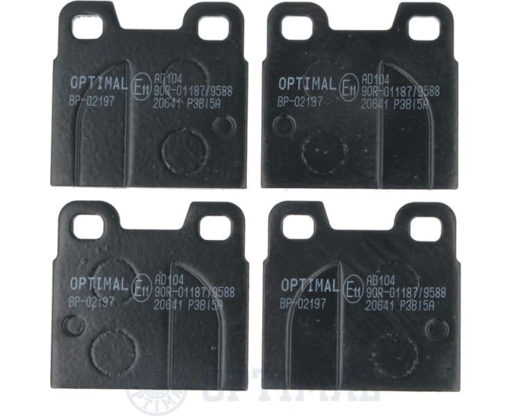 Brake Pad Set, disc brake BP-02197