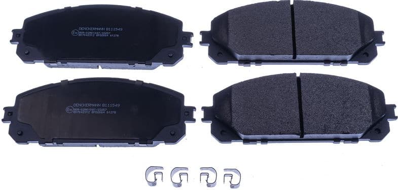 Brake Pad Set, disc brake B111549