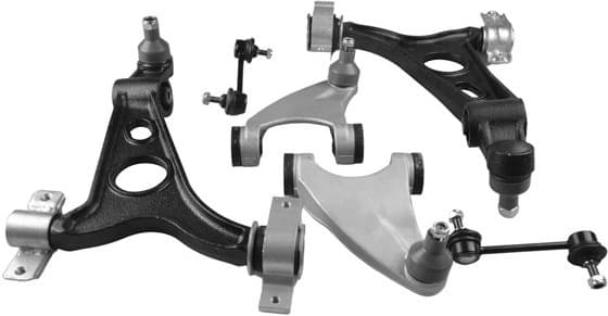 Control/Trailing Arm Kit, wheel suspension TED15211