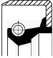 Seal Ring, steering knuckle 19031938B