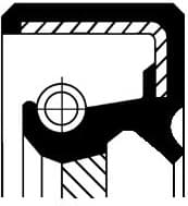 Shaft Seal, crankshaft 49416154 - image 2