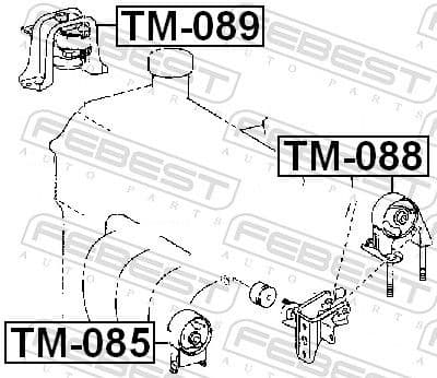 Mounting, engine TM-089 - image 2