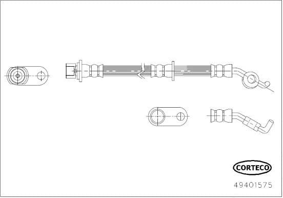Brake Hose 49401575 - image 2