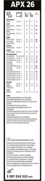 Wiper Blade Aerotwin Plus 3 397 016 313 - image 3