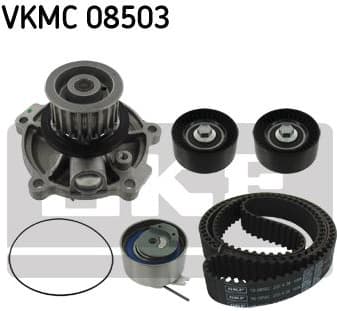 Timing belt kit with water pump VKMC 08503