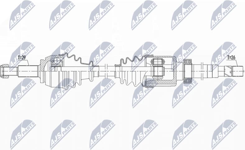 Drive Shaft NPW-RE-160