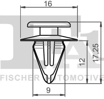 Clip, trim/protection strip 75-40003.5 - image 2