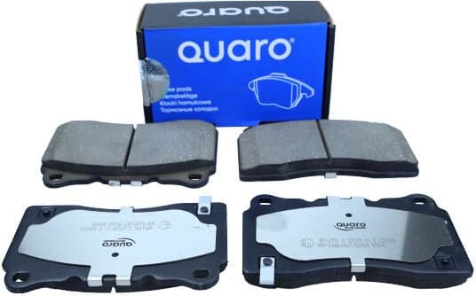 Brake Pad Set, disc brake QUARO SILVER CERAMIC QP0195C - image 2