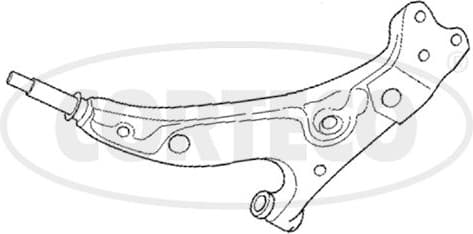 Control/Trailing Arm, wheel suspension 49397501 - image 2