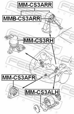 Mounting, engine MM-CS3AFR - image 2