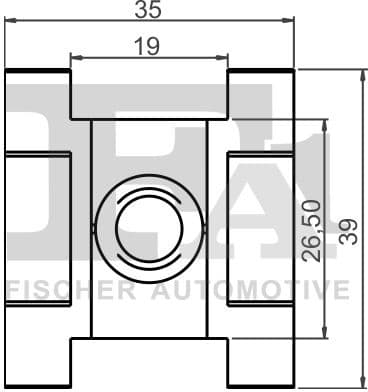 Clip, trim/protection strip 11-40126.5 - image 2