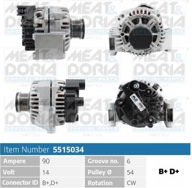 Alternator 5515034