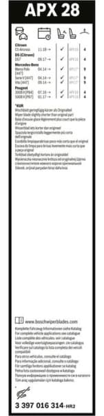 Wiper Blade Aerotwin Plus 3 397 016 314 - image 5