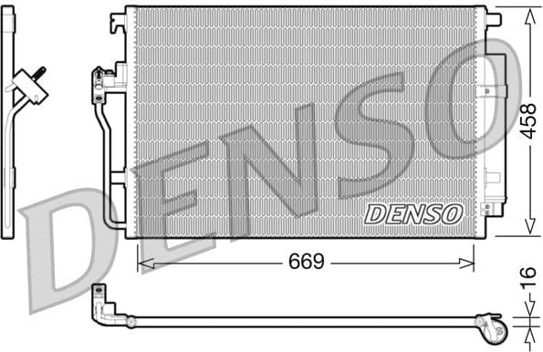 Condenser, air conditioning DCN17056