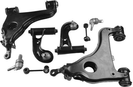 Control/Trailing Arm Kit, wheel suspension TED62659 - image 2