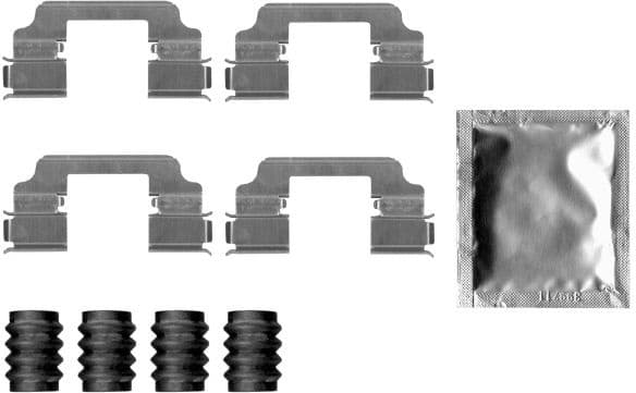 Accessory Kit, disc brake pad 82555700