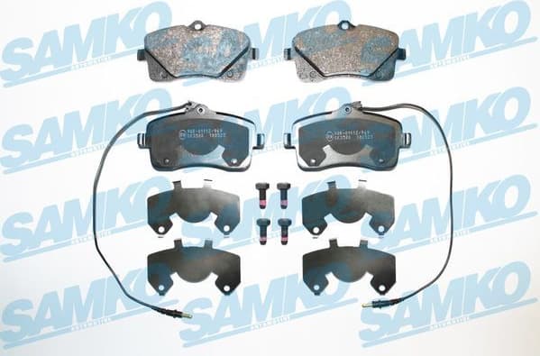 Brake Pad Set, disc brake 5SP1601