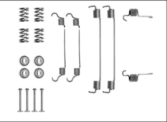 Accessory Kit, brake shoes 97040800
