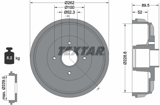Brake Drum 94049700
